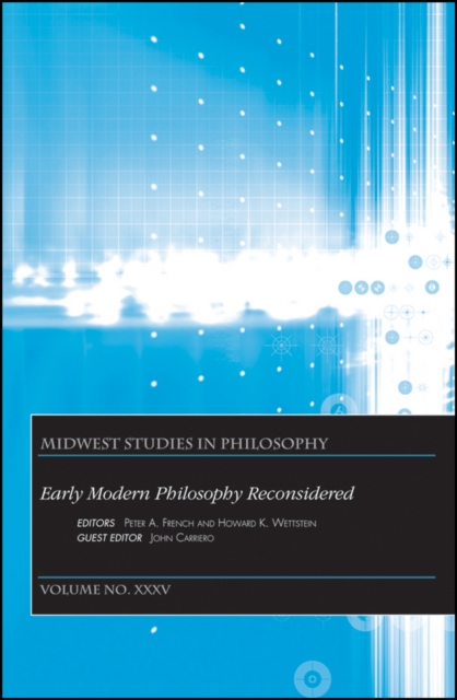 Early Modern Philosophy Reconsidered, Volume XXXV, Paperback / softback Book