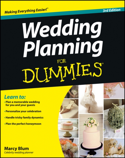 Wedding Planning For Dummies 3e, Paperback / softback Book