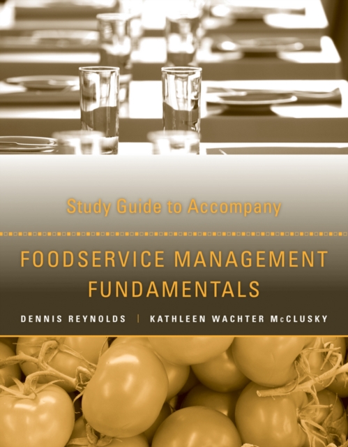 Foodservice Management Fundamentals, Study Guide, Paperback / softback Book