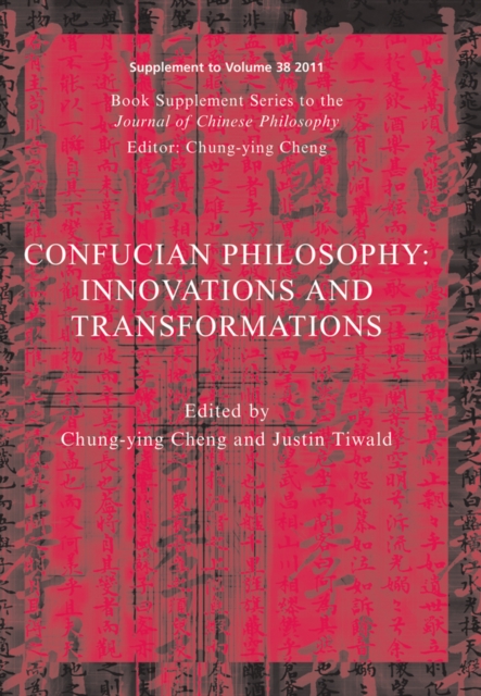 Confucian Philosophy : Innovations and Transformations, Paperback / softback Book