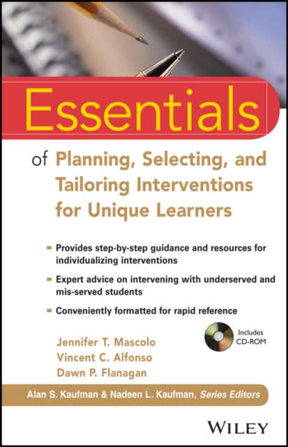 Essentials of Planning, Selecting, and Tailoring Interventions for Unique Learners, Multiple-component retail product, part(s) enclose Book