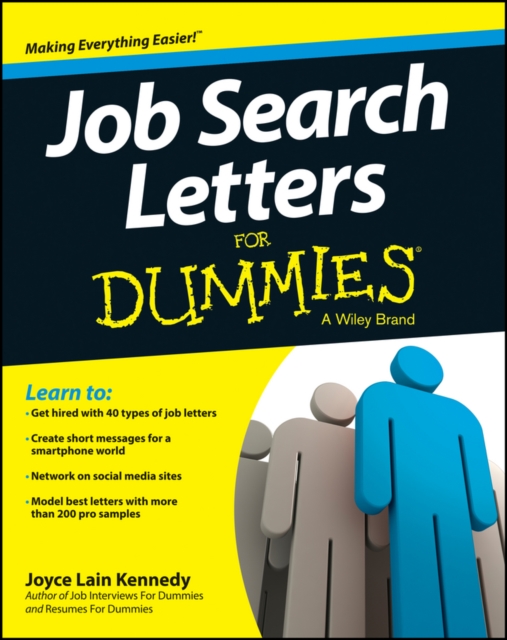 Job Search Letters For Dummies, PDF eBook