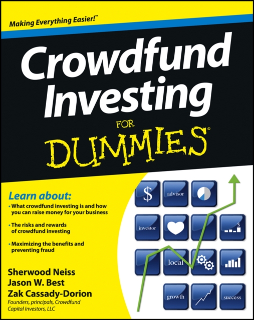Crowdfund Investing For Dummies, Paperback / softback Book