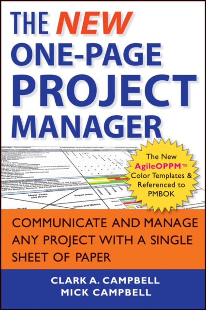 The New One-Page Project Manager : Communicate and Manage Any Project With A Single Sheet of Paper, PDF eBook