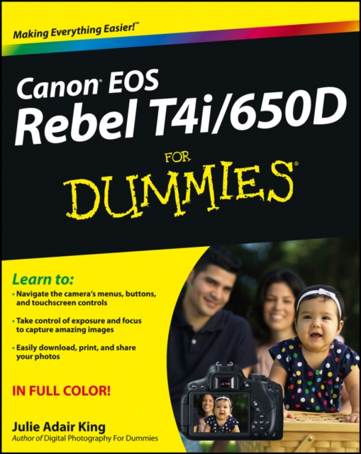 Canon EOS Rebel T4i/650D For Dummies, EPUB eBook