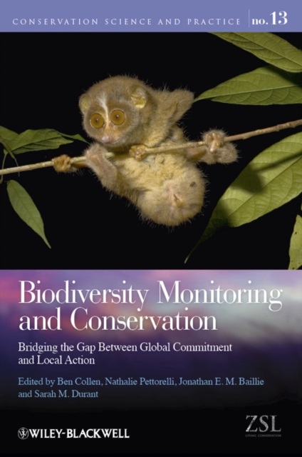 Biodiversity Monitoring and Conservation : Bridging the Gap Between Global Commitment and Local Action, EPUB eBook