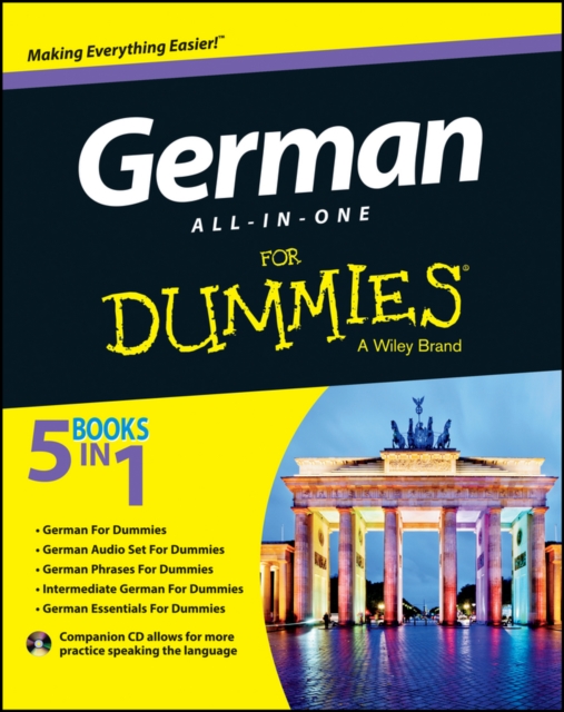 German All-in-One For Dummies, with CD, Multiple-component retail product, part(s) enclose Book