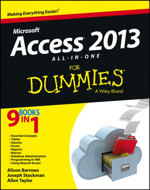 Access 2013 All-in-One For Dummies, Paperback / softback Book
