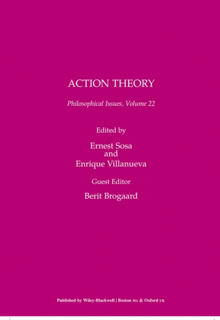 Action Theory, Volume 22, Paperback / softback Book