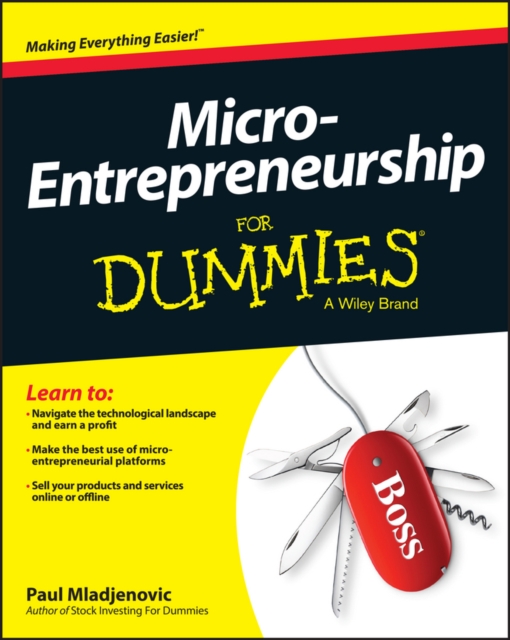 Micro-Entrepreneurship For Dummies, PDF eBook