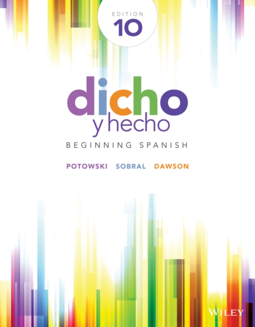 Dicho y hecho : Beginning Spanish, Paperback / softback Book