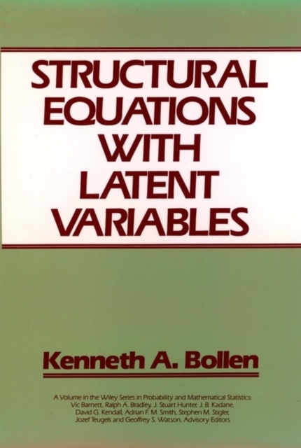 Structural Equations with Latent Variables, EPUB eBook
