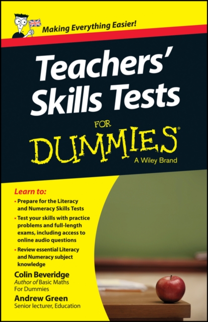 Teacher's Skills Tests For Dummies, PDF eBook