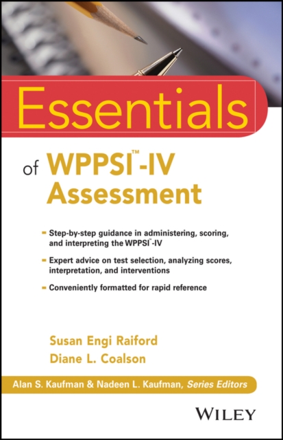 Essentials of WPPSI-IV Assessment, PDF eBook