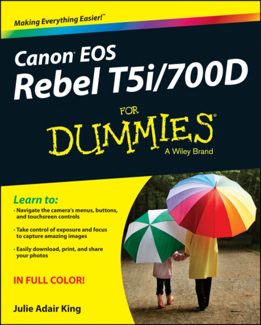 Canon EOS Rebel T5i/700D For Dummies, Paperback / softback Book