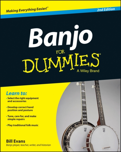 Banjo for Dummies : Second Edition, Book Book