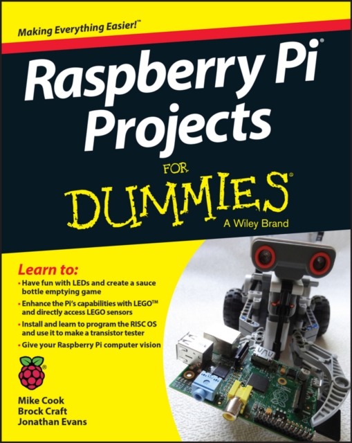Raspberry Pi Projects For Dummies, EPUB eBook