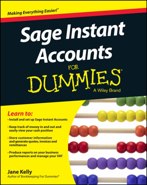 Sage Instant Accounts For Dummies, EPUB eBook