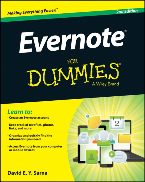 Evernote For Dummies 2e, Paperback / softback Book