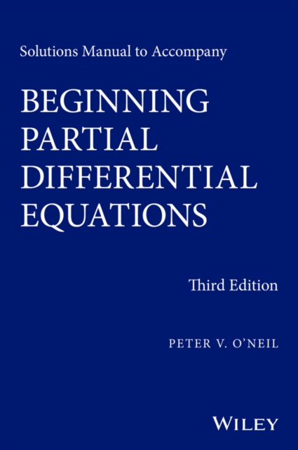 Solutions Manual to Accompany Beginning Partial Differential Equations, EPUB eBook