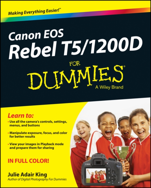Canon EOS Rebel T5/1200D For Dummies, Paperback / softback Book