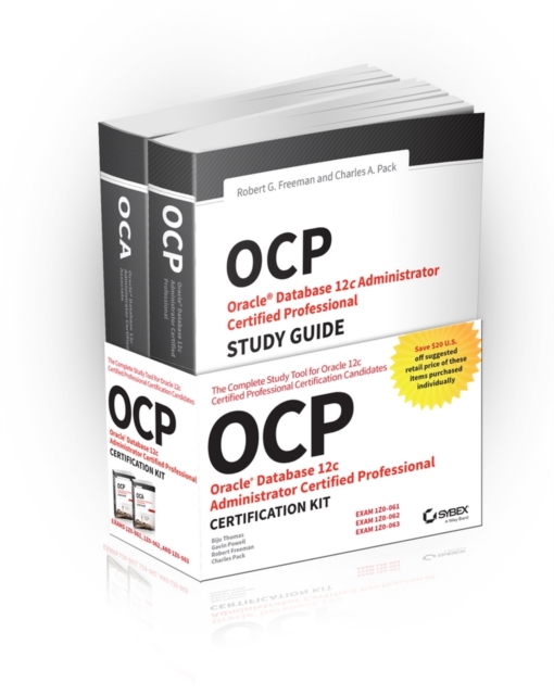 OCP Oracle Certified Professional on Oracle 12c Certification Kit, Paperback / softback Book