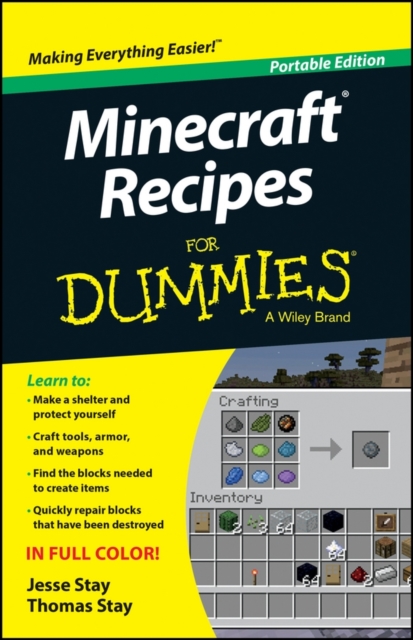 Minecraft Recipes For Dummies, PDF eBook