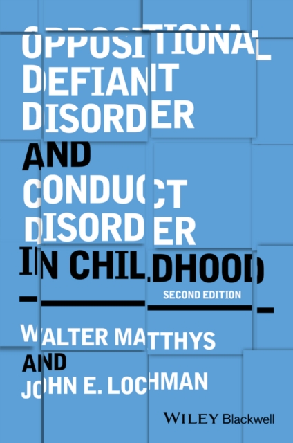 Oppositional Defiant Disorder and Conduct Disorder in Childhood, PDF eBook