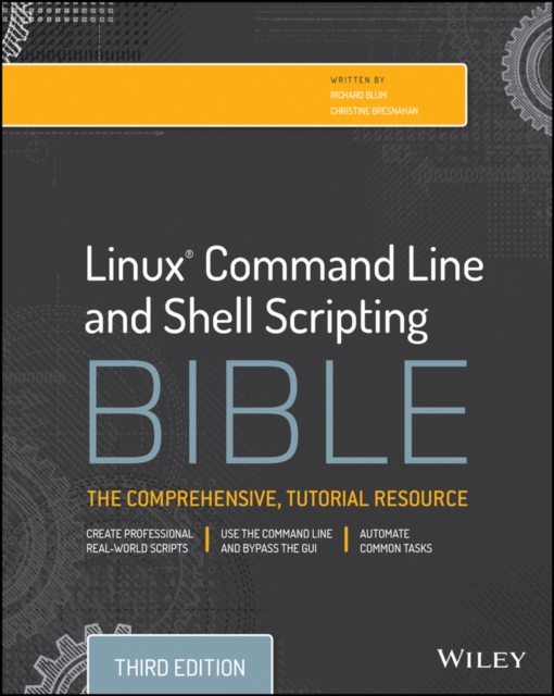 Linux Command Line and Shell Scripting Bible, PDF eBook