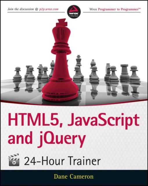 HTML5, JavaScript, and jQuery 24-Hour Trainer, Paperback / softback Book