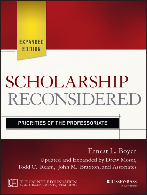 Scholarship Reconsidered : Priorities of the Professoriate, PDF eBook