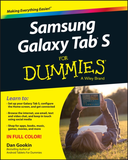 Samsung Galaxy Tab S For Dummies, EPUB eBook