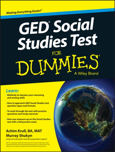 GED Social Studies For Dummies, EPUB eBook