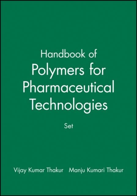 Handbook of Polymers for Pharmaceutical Technologies, Set, Hardback Book