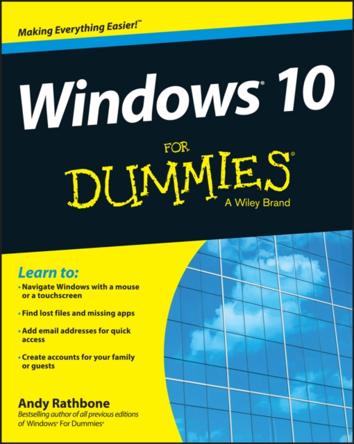 Windows 10 For Dummies, PDF eBook