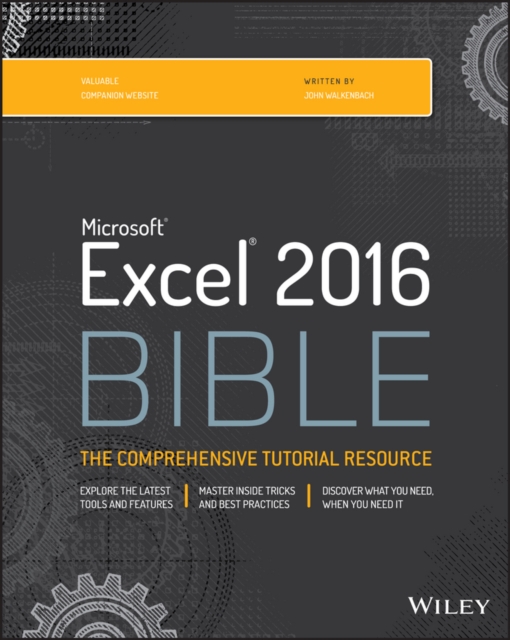 Excel 2016 Bible, PDF eBook