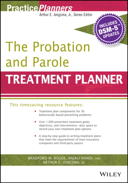 The Probation and Parole Treatment Planner, with DSM 5 Updates, Paperback / softback Book