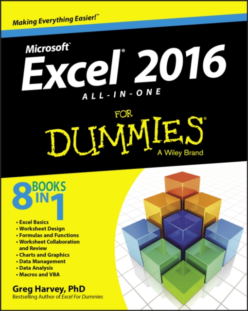 Excel 2016 All-In-One For Dummies, Paperback / softback Book