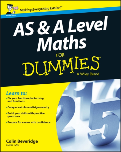 AS and A Level Maths For Dummies, PDF eBook