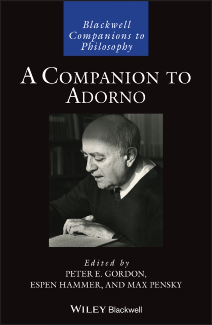 A Companion to Adorno, Hardback Book