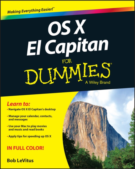 OS X El Capitan For Dummies, Paperback / softback Book