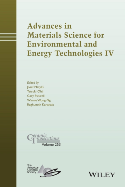 Advances in Materials Science for Environmental and Energy Technologies IV, PDF eBook