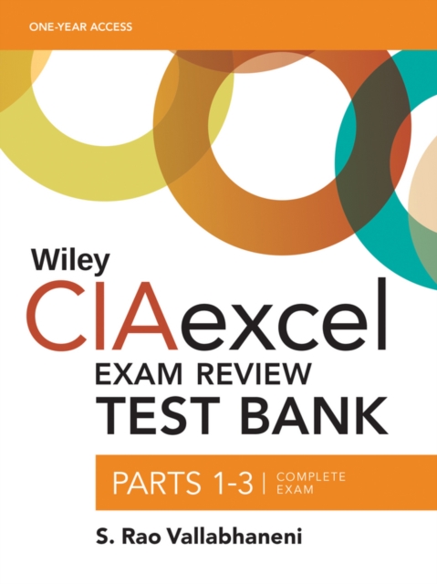 Wiley CIAexcel Exam Review 2018 Test Bank : Complete Set, Digital product license key Book