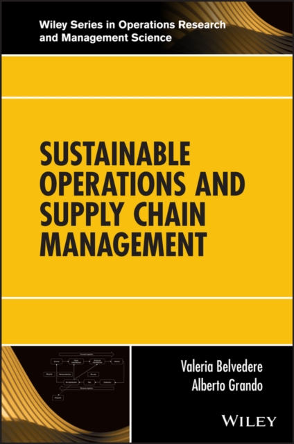 Sustainable Operations and Supply Chain Management, Hardback Book