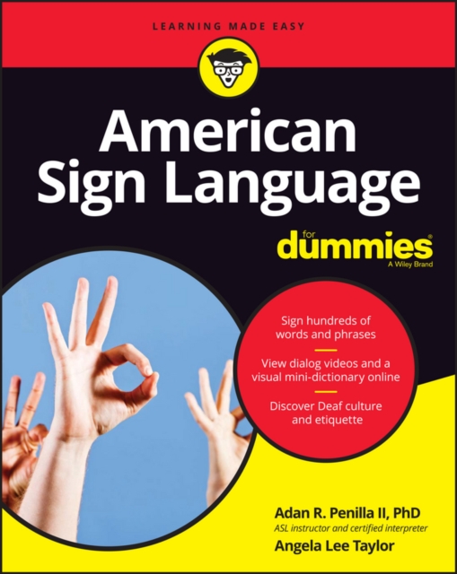 American Sign Language For Dummies with Online Videos, Paperback / softback Book