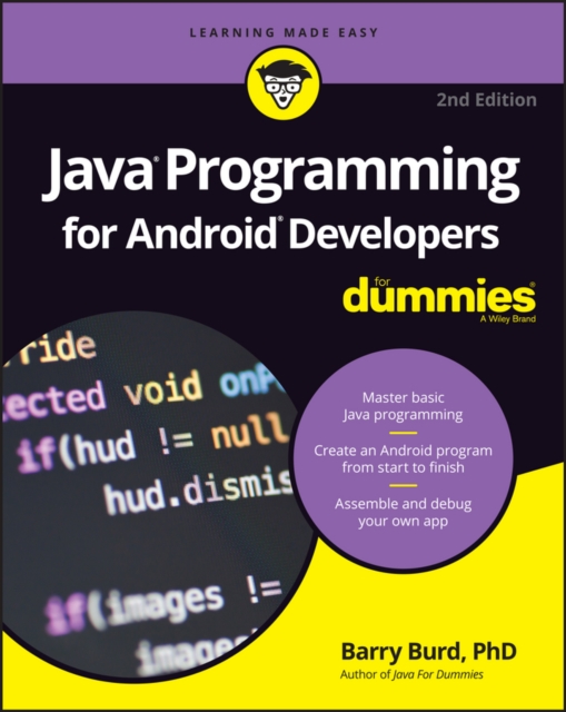 Java Programming for Android Developers For Dummies, Paperback / softback Book