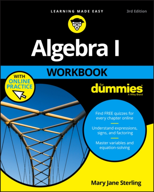 Algebra I Workbook For Dummies, Paperback / softback Book