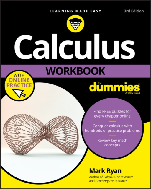 Calculus Workbook For Dummies with Online Practice, EPUB eBook