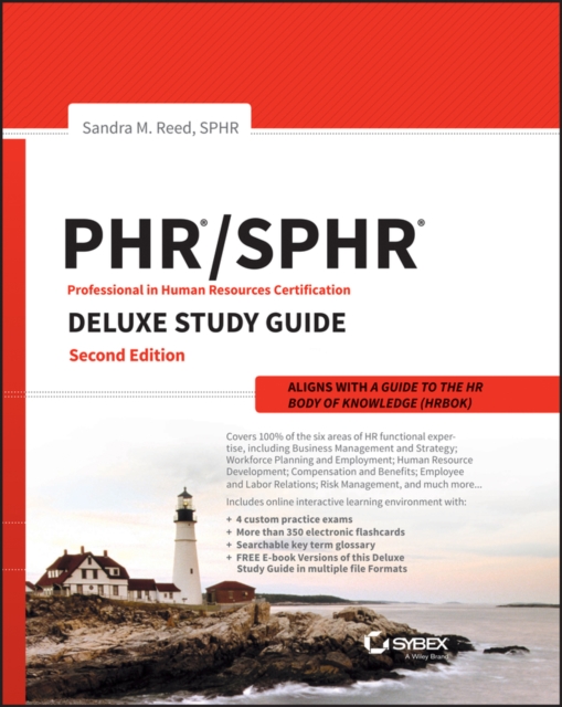 PHR and SPHR Professional in Human Resources Certification Complete Deluxe Study Guide : 2018 Exams, Hardback Book