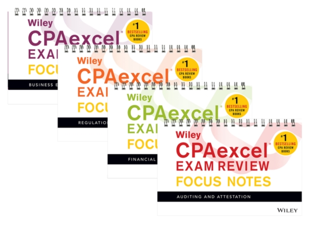 Wiley CPAexcel Exam Review 2018 Focus Notes : Complete Set, Paperback / softback Book